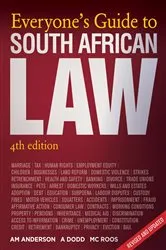 Book cover of Everyone’s Guide to South African Law (4th ed.) by Adriaan Anderson