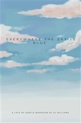 Book cover of Everywhere the sky is blue by DJ Williams