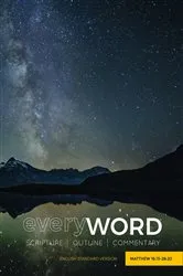 Book cover of everyWORD Matthew 16:13-28:20 by Leadership Ministries Worldwide