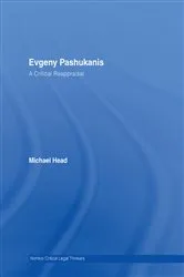 Book cover of Evgeny Pashukanis by Michael Head