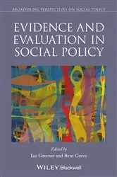 Book cover of Evidence and Evaluation in Social Policy by Ian Greener
