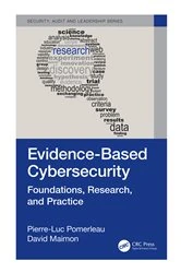 Book cover of Evidence-Based Cybersecurity by Pierre-Luc Pomerleau