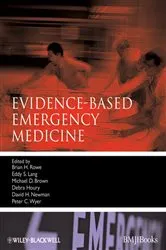 Book cover of Evidence-Based Emergency Medicine by Brian Rowe