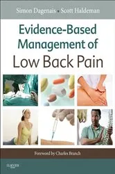 Book cover of Evidence-Based Management of Low Back Pain - E-Book by Dagenais CD, PhD, Simon