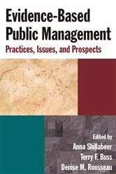 Book cover of Evidence-Based Public Management by Anna Shillabeer