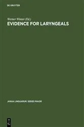 Book cover of Evidence for laryngeals by Werner Winter