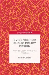 Book cover of Evidence for Public Policy Design by P. Coletti