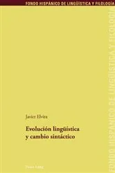 Book cover of Evolución lingueística y cambio sintáctico by Maria Teresa Echenique Elizondo