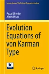 Book cover of Evolution Equations of von Karman Type by Pascal Cherrier