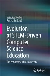Book cover of Evolution of STEM-Driven Computer Science Education by Vytautas Štuikys