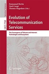 Book cover of Evolution of Telecommunication Services by Emmanuel Bertin
