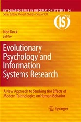 Book cover of Evolutionary Psychology and Information Systems Research by Ned Kock
