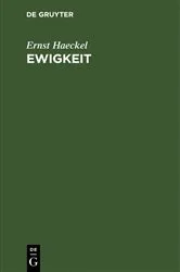 Book cover of Ewigkeit by Ernst Haeckel