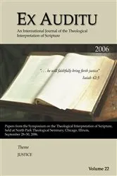 Book cover of Ex Auditu - Volume 22 by Klyne Snodgrass