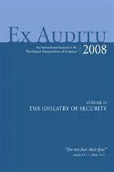 Book cover of Ex Auditu - Volume 24 by Klyne Snodgrass