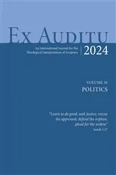 Book cover of Ex Auditu - Volume 36 by Dennis R. Edwards