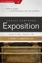 Book cover of Exalting Jesus in 1 & 2 Chronicles by Adam B. Dooley
