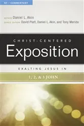Book cover of Exalting Jesus in 1,2,3 John by Dr. Daniel L. Akin
