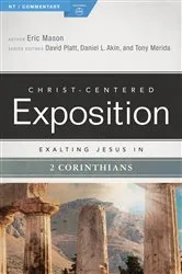 Book cover of Exalting Jesus in 2 Corinthians by Eric Mason