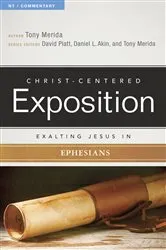Book cover of Exalting Jesus in Ephesians by Unknown
