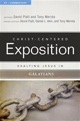 Book cover of Exalting Jesus in Galatians by David Platt