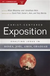 Book cover of Exalting Jesus in Hosea, Joel, Amos, Obadiah by Allan Moseley