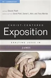 Book cover of Exalting Jesus In James by David Platt