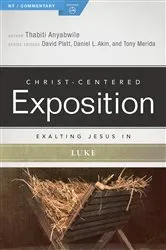 Book cover of Exalting Jesus in Luke by Thabiti Anyabwile