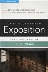 Book cover of Exalting Jesus in Philippians by Tony Merida