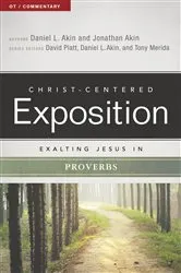 Book cover of Exalting Jesus in Proverbs by Unknown