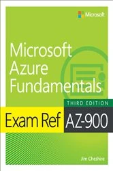Book cover of Exam Ref AZ-900 Microsoft Azure Fundamentals (3rd ed.) by Jim Cheshire