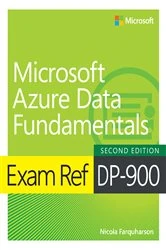 Book cover of Exam Ref DP-900 Microsoft Azure Data Fundamentals (2nd ed.) by Nicola Farquharson
