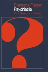 Book cover of Examens-Fragen Psychiatrie by A.W.v. Eiff