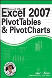 Book cover of Excel 2007 PivotTables and PivotCharts by Peter G. Aitken