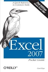 Book cover of Excel 2007 Pocket Guide (2nd ed.) by Curtis D. Frye