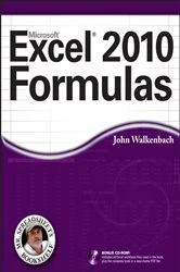 Book cover of Excel 2010 Formulas by John Walkenbach