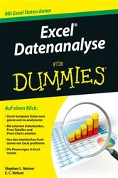 Book cover of Excel Datenanalyse für Dummies by Stephen L. Nelson