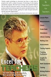 Book cover of Excel for Teachers by Colleen Conmy