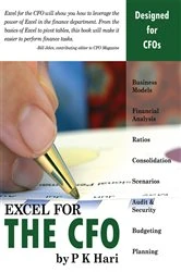 Book cover of Excel for the CFO by P. K. Hari
