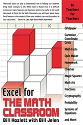 Book cover of Excel for the Math Classroom by Bill Hazlett