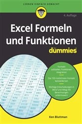 Book cover of Excel Formeln und Funktionen für Dummies (4th ed.) by Ken Bluttman