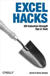 Book cover of Excel Hacks by David Hawley