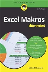 Book cover of Excel Makros für Dummies (2nd ed.) by Michael Alexander