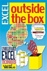 Book cover of Excel Outside the Box by Bob Umlas