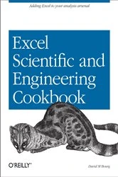 Book cover of Excel Scientific and Engineering Cookbook by David M Bourg