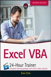 Book cover of Excel VBA 24-Hour Trainer (2nd ed.) by Tom Urtis
