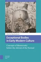 Book cover of Exceptional Bodies in Early Modern Culture by Maja Bondestam