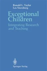 Book cover of Exceptional Children by Ronald L. Taylor