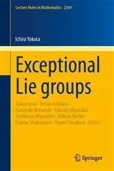 Book cover of Exceptional Lie groups by Ichiro Yokota