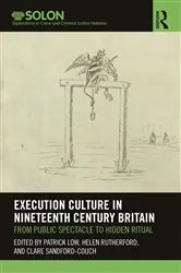 Book cover of Execution Culture in Nineteenth Century Britain by Patrick Low